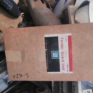 Nos 69 camaro chevelle splash guards  gm.  Ad included from online listing showing item box has never been opened 