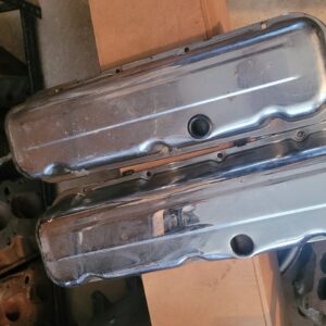 A pair of chrome big block manifolds  396/427/454. 