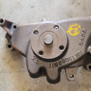 Rebuilt #811 water pump  never used since.  Hub was pressed on a little too far need to be backed off and  adjusted .