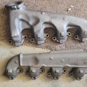 Ls6 manifolds.  Both drilled for smog. January 70 dated. A 70 #178 #879...not broken welded or modified. See pics