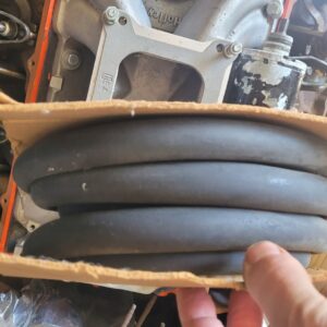 1956 to 1962 weatherstrip  corvette decklid ..gm in box.   As shown. 