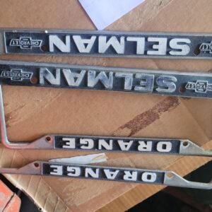 Selman  dealer license frames from range county florida.high performance dealer