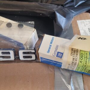 Nos 69 camaro frontb fender emblems. 396 pair. L78