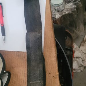 Black camaro chevelle seat belt dated 41 week 68.  Oct 68 dated.