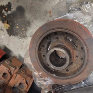 427 390 hp balancer off a 67 corvette. Used. 