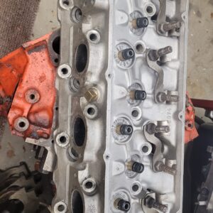 7 23 69 date. 074 aluminum head  no welded bosses winters marks not ground off  looks real decent. 