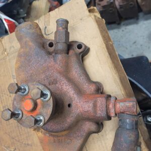 1968 302 # 326 z28 water pump w aluminum intake. Sept 67 dated.