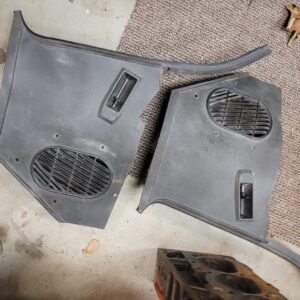 1967 camaro black gm kick panels in excellent shape 