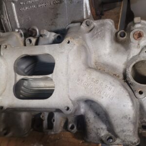 #163 copo and 396 427 intake for holley carburetor. Dated jan 25 1969.....as shown. 