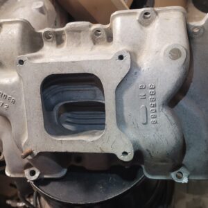 1966 dated 069 aluminum intake 66 corvette 425hp intake.  Hi rise. Has a repair and a few small defects.  Small hole drilles and one filled.  Its not 800.00 either. 