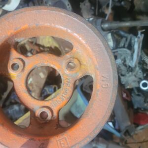  Early first design 1965 1966 early #108 pulley w letter markings.  Scarce limited useage. 396 425 and 427 450 hp.  Will work for late 66 and 67 too but it is early design. 