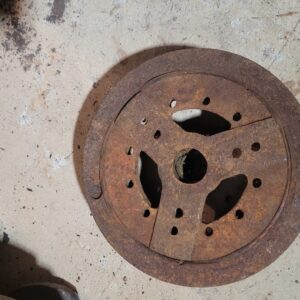  1969 z28 8 inch balancer 3 spoke windmill design....302   gm original. No grinding or damage. No extra lines etc engraved 