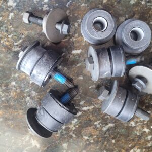 Incredible find.    Complete 67 to 69 camaro  subframe mounting kit. 