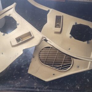 1967 camaro multiplex speaker kick panels. Factory. Gold in color pair. Nice used...