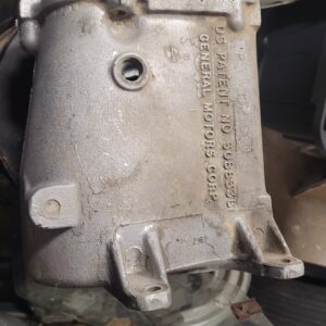 P9s27a.  Nov 27 1968 muncie 4 speed case ...as shown. Has casting flash on ends of 2 ears its factory cast not a problem.  Nice date muncie case   