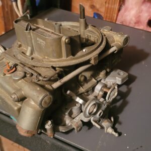 1967 corvette 427 390 hp holley carburetor 3811 774 ..67 dated nice core. 