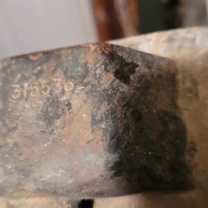 Heater core split window 327 1963 april 63 dated .....gm original takeout..