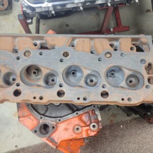   67 squareport #3904391 heads. Matched H 1 6.  August 1 1966   435hp tripower heads and 375 l78 camaro and chevelle