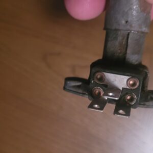 1970 hi beam switch. Assembly line.  Correct for other applications.  Removed from a 70 chevelle ss wire harness