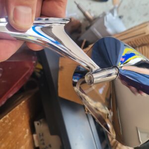 Nos gm mirror. Outside.  Gm in box camaro chevelle 69.