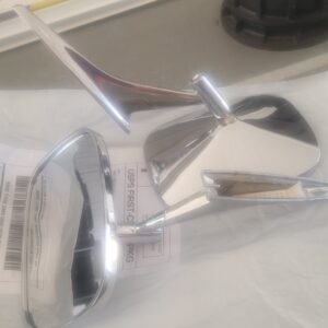 2 outside door  mirrors. Leftovers from a resto.    Gm part number embossed in the base. Set of 2. 69 camaro and chevelle. Maybe 70 check part number  .