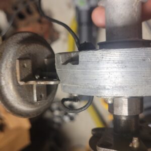 Gm factory blank distributor.  No stamp.  Never machined or milled....what a rare find