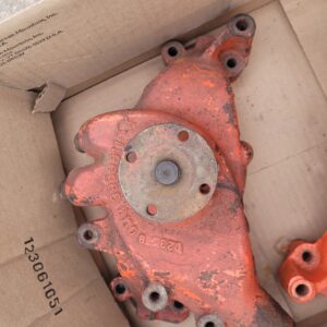 1969 copo nova l78  396 427 waterpump 9d. April 69...w 4 hole flange. 