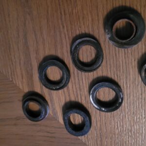 7 pc endura bumper gm   bracket bishings spacers.  Taken from various endura bumpers over the years.    All are gm. 