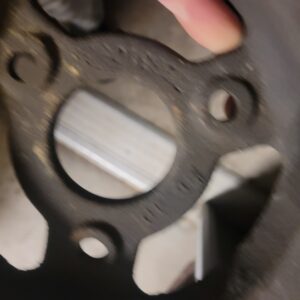 Early 108 crank pulley 65 66 corvette...early design   $325.00 not a newer gm replacement.  Rare part. 