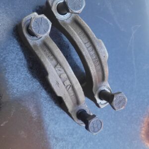 Pair of 12 bolt caps and bolts 410 373 camaro chevelle