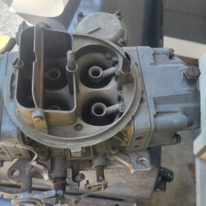 #3613 66 chevelle l78 holley carburetor ...good patina core. 