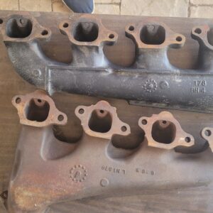 Mint set of nov 68 396 427 manifolds.  Crisp numbers and no issues. Smog holes.  L78 l89 copo etc. 