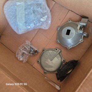 3x2 holley tri power corvette pods w all parts including nos screw kits level vac diaphragm and Set of complete units