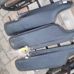 3 convertible corvette midyear visors. 2 nice imo and one ok.   2 are dyed. All black.  .  See pics or ask for more ..3 gm oiginal