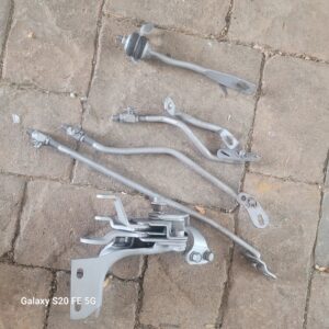 ls6 70 69 copo shifter bucket seats.  Full complete all numbered rods and tabs. Muncie handle...nice piece here
