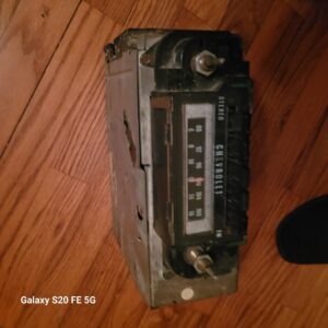 Am fm 8 track stereo 70 nova and chevelle ..scarce radio and desirable .