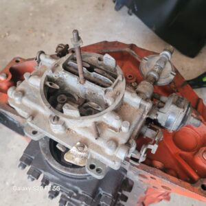 Corvette split window 340hp sp hi perf afb. 3461s cd 3.  March 63.  Rare carb ...needs total rebuild.