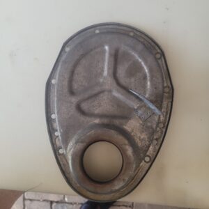 1968 z28 timing cover 8 inch feb 68 dated. Hi perf  mint.