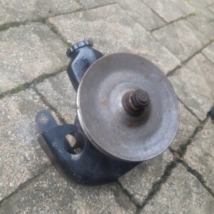 Came off a 67 camaro 396 car im told.  2 brackets, pump and pulley looks clean. 