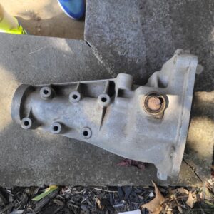 Nice muncie tail housing 4 speed #584.  Gettibg tougher to find especially not damaged.