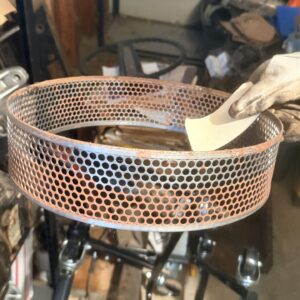 1967 - 1969 l88 corvette air cleaner screen. Mint condition. Has slight discoloration but can clean u. Scare original part NOS GM