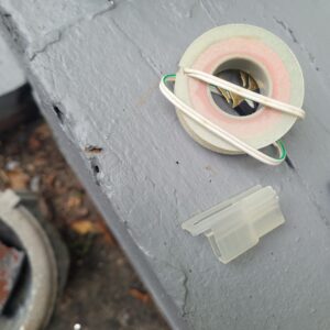 Transistor ignition nos bobbin w wire.  All hi perf corvette 1964 to 1970....nos gm.
