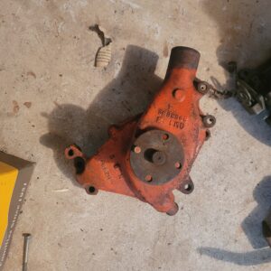 H298. #692 69 Z28 WATER PUMP.  302 DZ.   AUG 29 1968 EARLY PUMP
