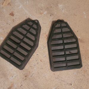 A pair of 1969 chevelle door jamb vent covers. Oem.