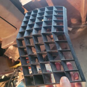 Looks Nos Corvette original grill center. Cast. Mint.  Hard to find oem...39