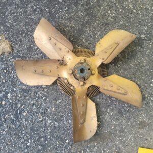 1967 fan 5 blade w aluminum clutch rare ...hi perf.