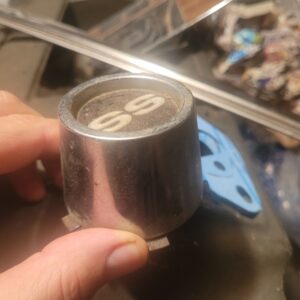 Ss cap 69 70 camaro chevelle. Deep center w retainer. Decent used piece. Good driver if cleaned.