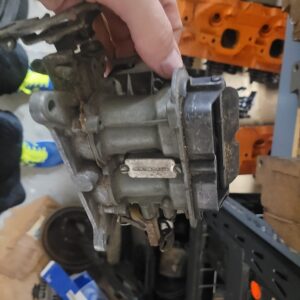 Aar 340 3x2 cuda center carb rare 4 speed ..bought this w a corvette tri power set at carlisle today!  Great find....0850 date list 4791. As shown original stamp guaranteed.