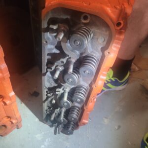Jan 3 69 squareport head. Looks rebuilt..840 caat l78 copo 435hp....300 heads in stock every date and cast
