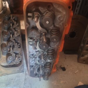 May 67 heads rare 840 w temp boss.  L78 camaro and chevelle and 435 hp corvette ...e25  e187 set.  300 squareports in stock
